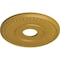 Ekena Millwork Berkshire Ceiling Medallion (Fits Canopies up to 7"), 15 3/4"OD x 3 7/8"ID x 3/4"P, Iridescent Gold CM15BEIGS - alternate 3